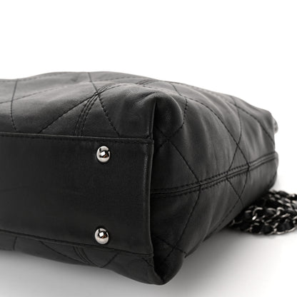 Chanel Lambskin Quilted Small Soft Touch Shoulder Bag Black 10 of 10