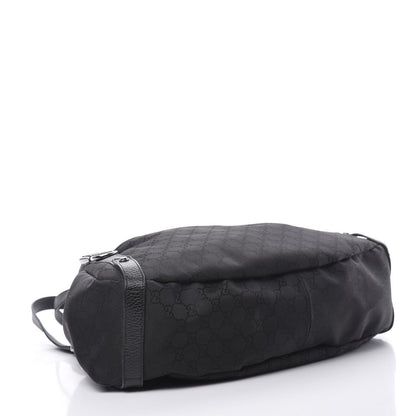 Gucci Nylon Monogram Medium Abbey Shoulder Bag Black 4 of 12