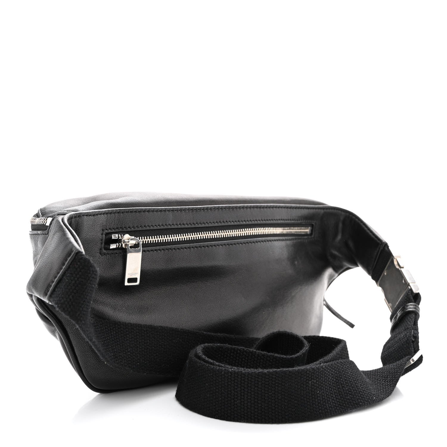 Saint Laurent Calfskin Belt Bag Black 3 of 12