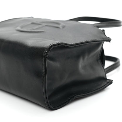 Telfar Vegan Leather Small Shopping Bag Black 10 of 11