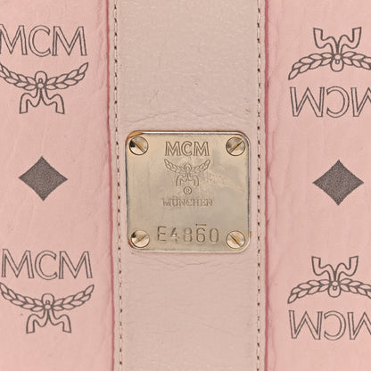 MCM Visetos Medium Liz Reversible Shopper Tote Soft Pink 8 of 22