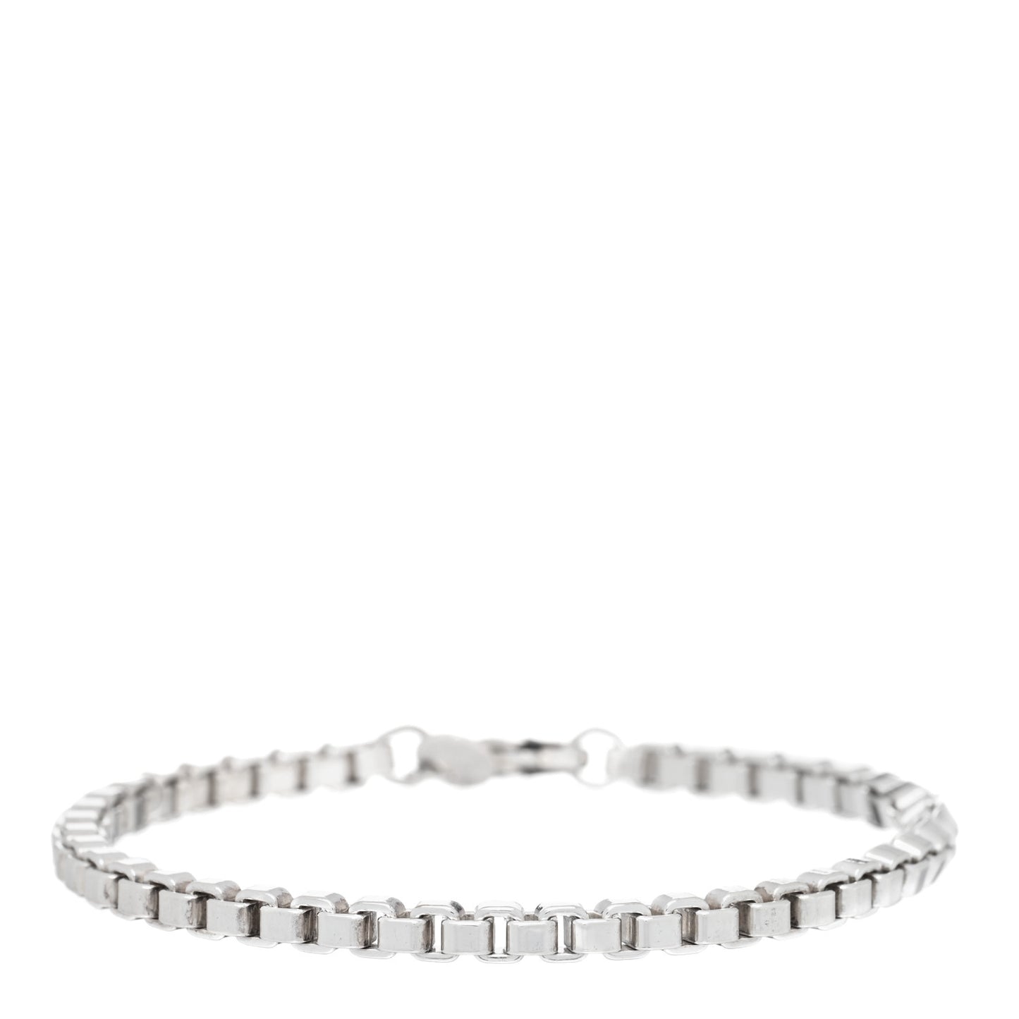 Sterling Silver 4mm Venetian Link Bracelet