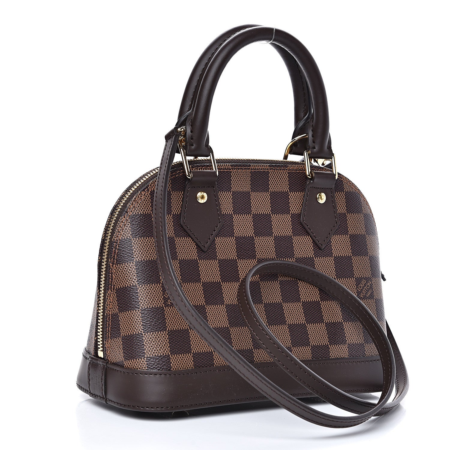Louis Vuitton Damier Ebene Alma BB 3 of 8