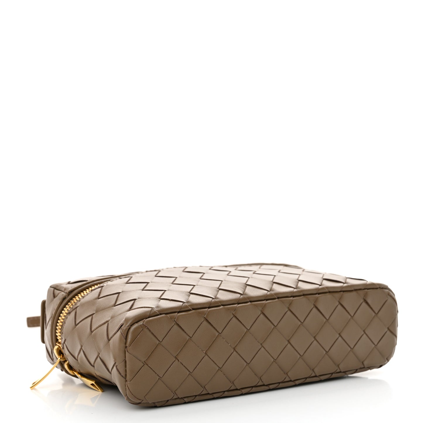 Calfskin Intrecciato Bang Bang Vanity Case Pinecone