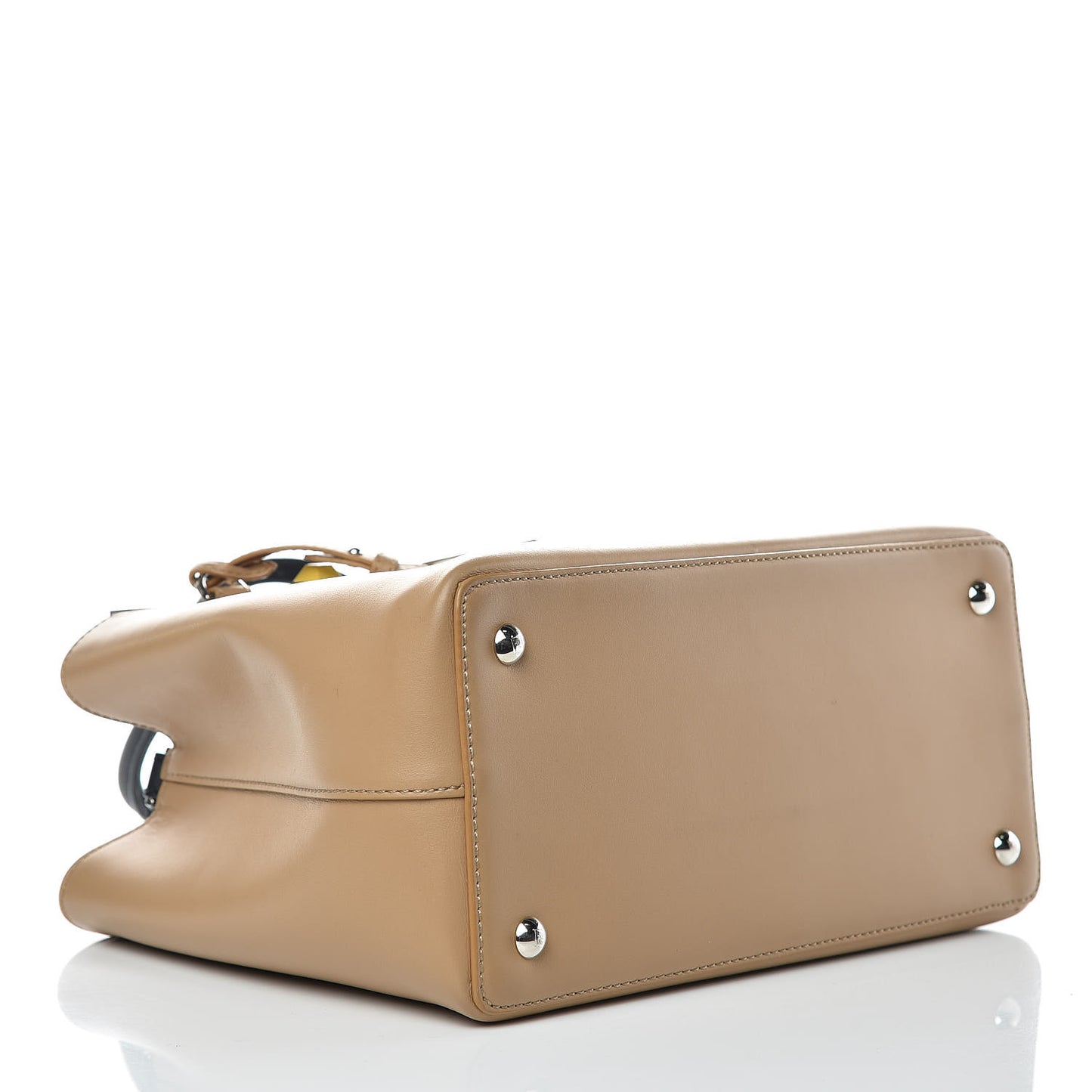 Vitello Baltico Hypnoteyes Studded Petite 2Jours Tote Cuoio