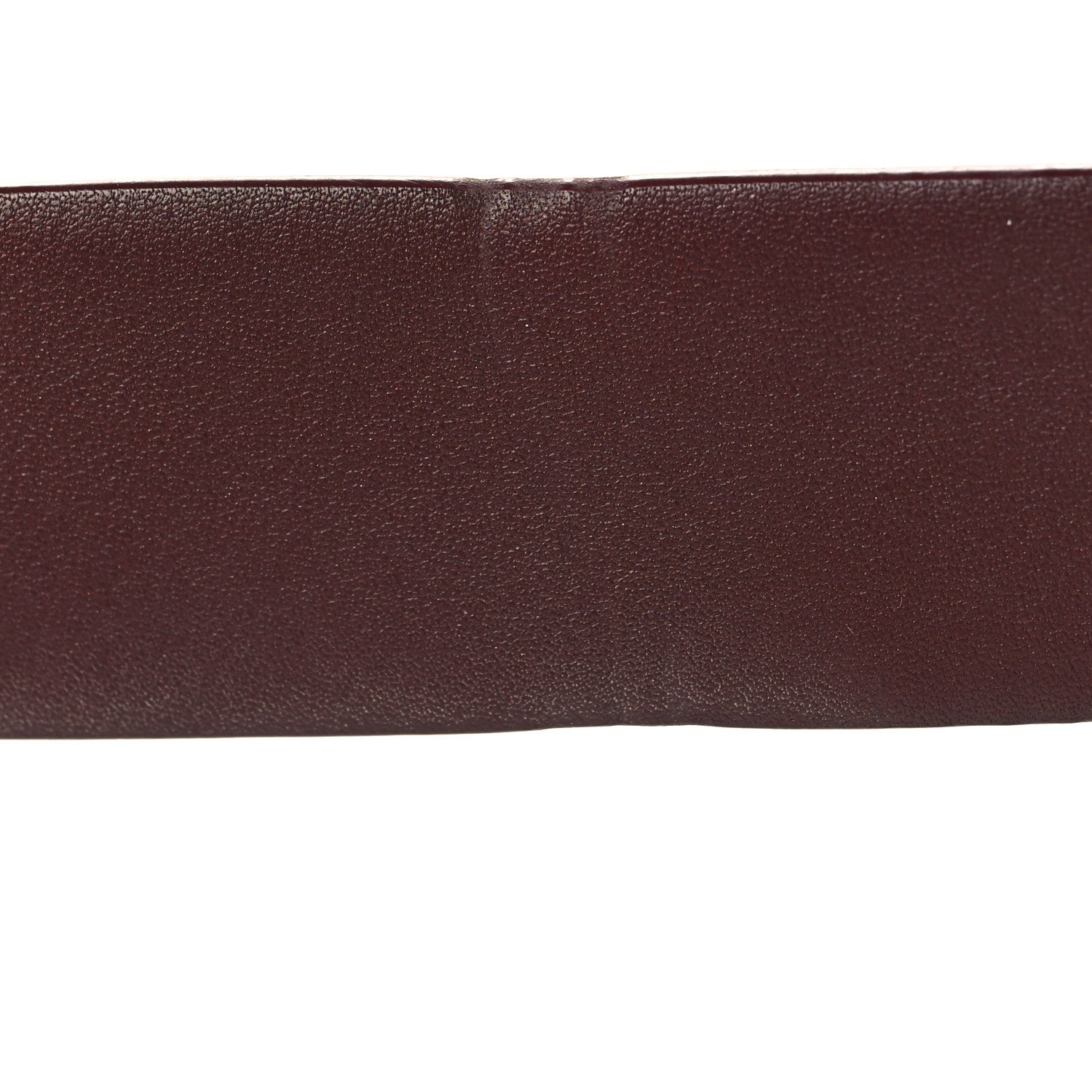Chanel Calfskin CC Reversible Belt 90 Black Burgundy 6 of 7