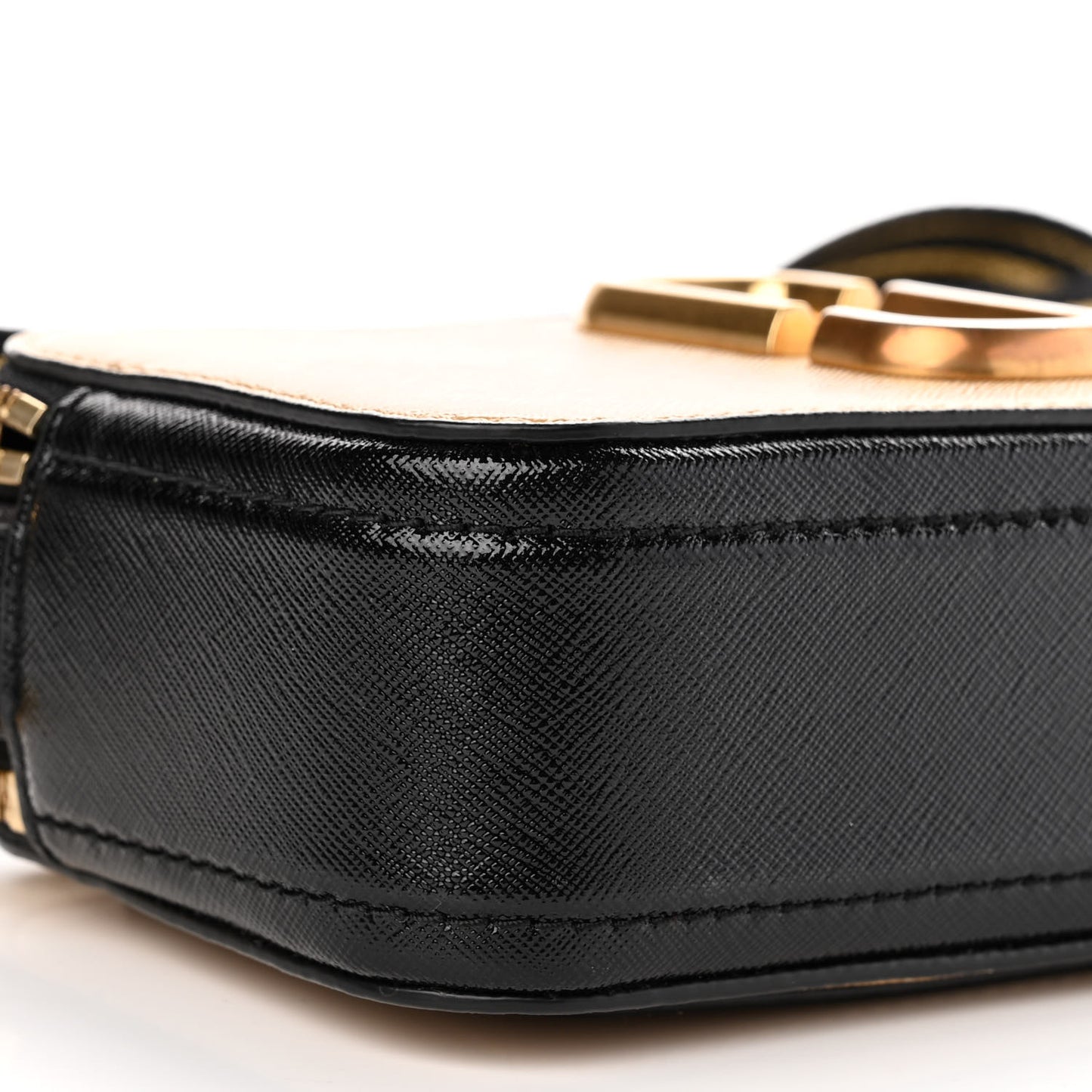 Saffino Small Snapshot Camera Bag Beige Multicolor