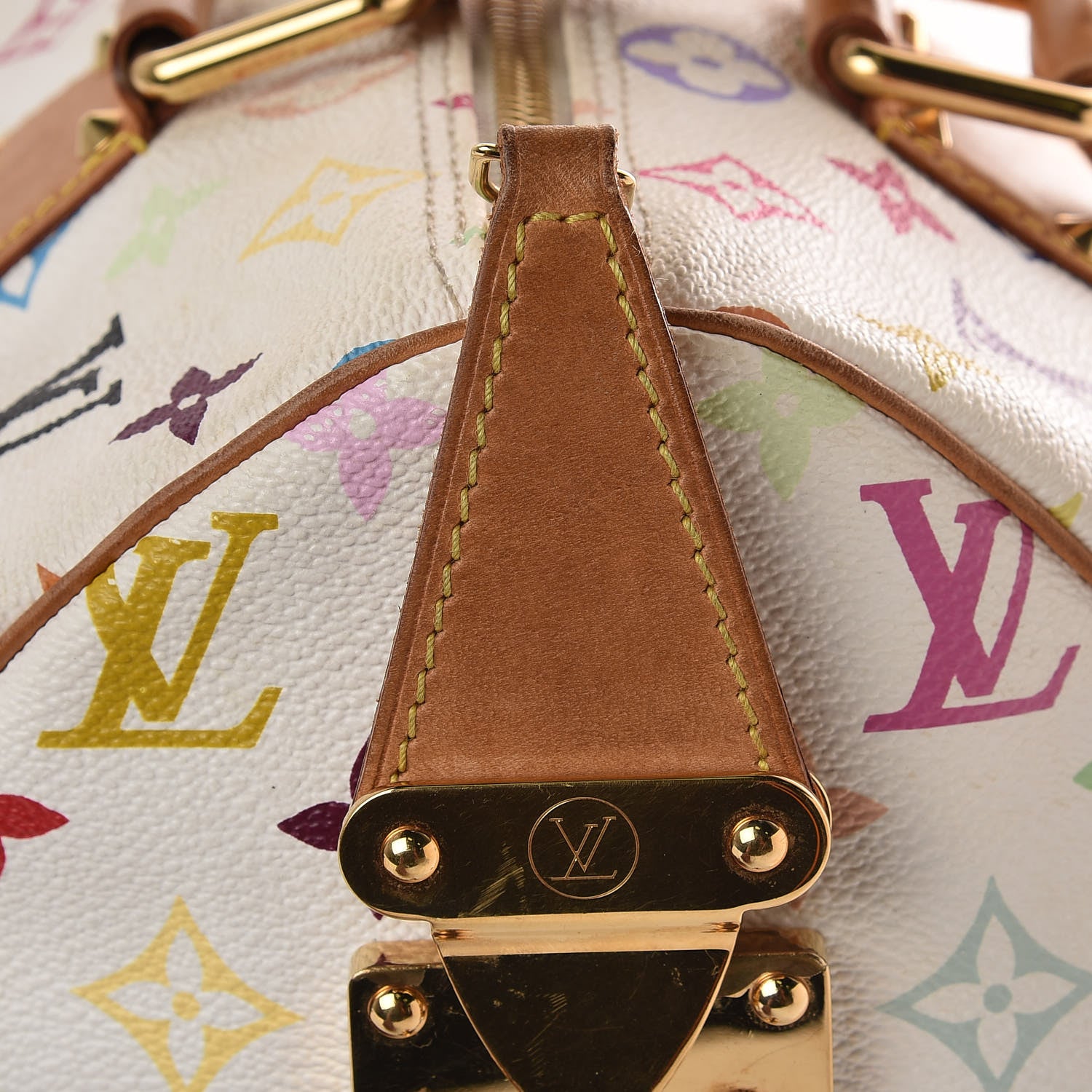 Louis Vuitton Monogram Multicolor Speedy 30 White 11 of 24