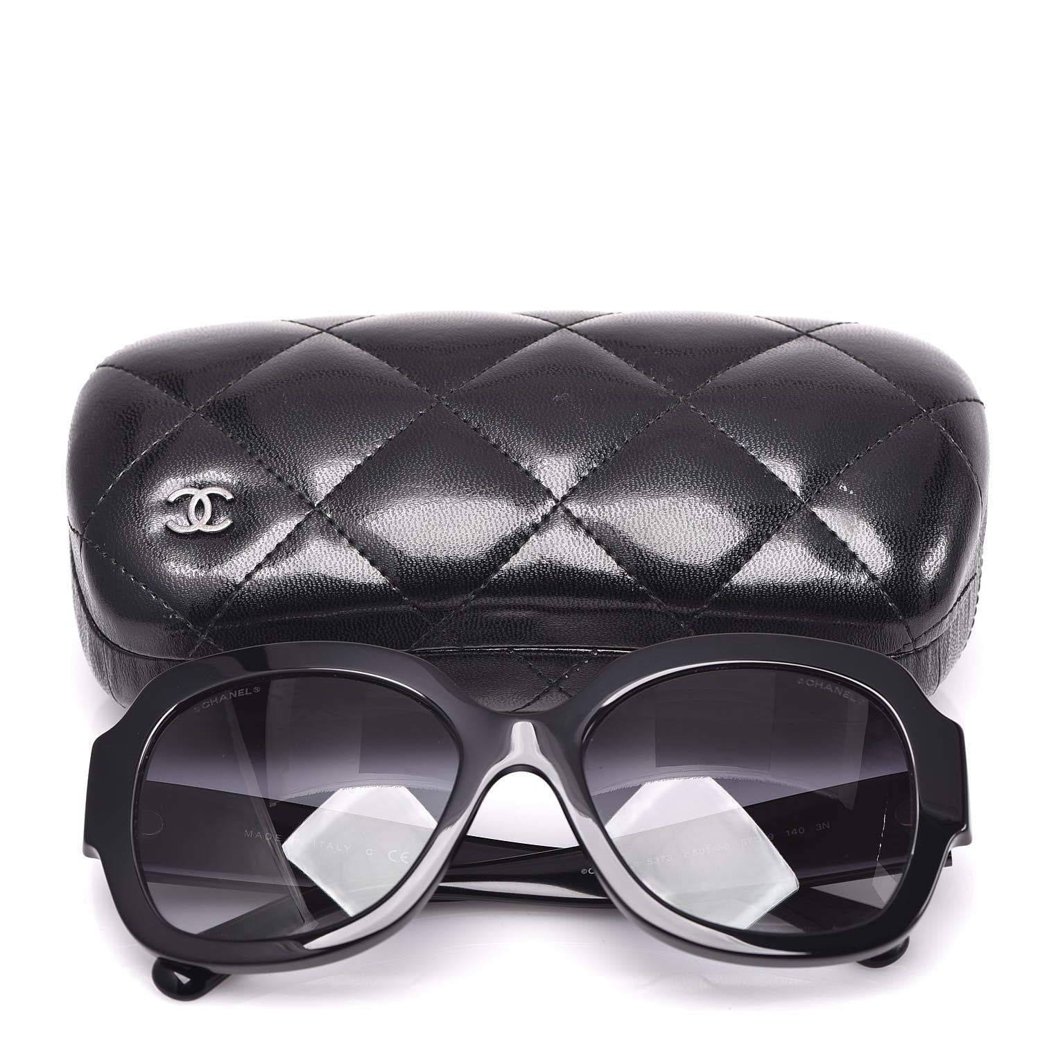 Chanel CC Sunglasses 5373 Black 8 of 9
