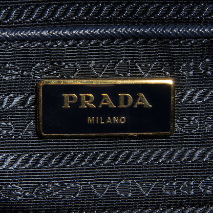 Prada Saffiano Lux Large Tote Baltico 7 of 10