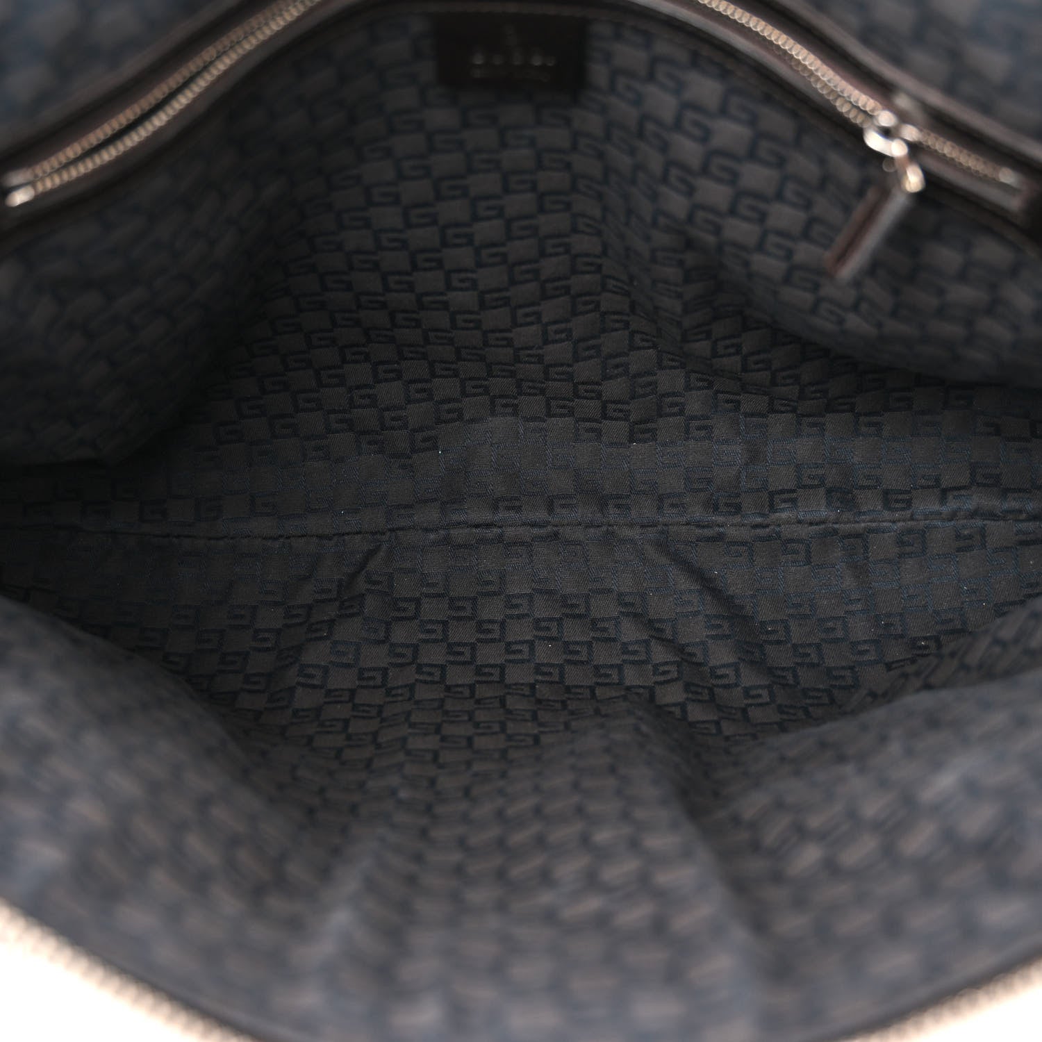 Gucci Canvas Web GG Reins Shoulder Bag Brown 5 of 14