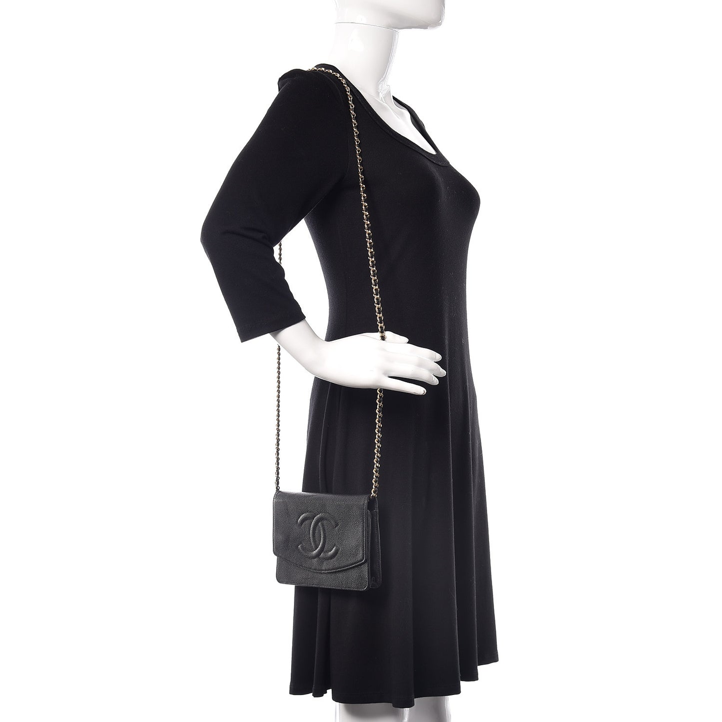 Caviar Timeless CC Wallet On Chain WOC Black