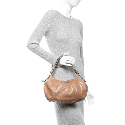Prada Cervo Lux Chain Hobo 2 of 6