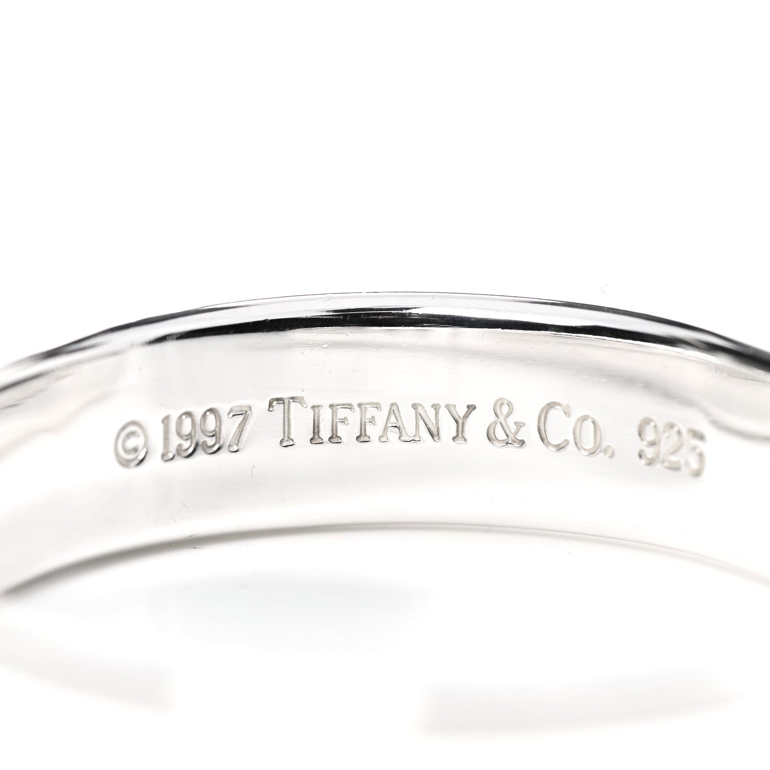 Tiffany Sterling Silver 1837 Cuff Bracelet 4 of 6