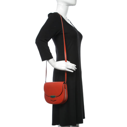 Celine Supersoft Calfskin Small Trotteur Ruby 2 of 9