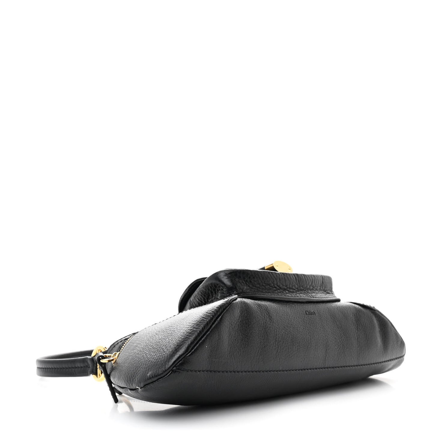 Grained Calfskin The 99 Shoulder Bag Black
