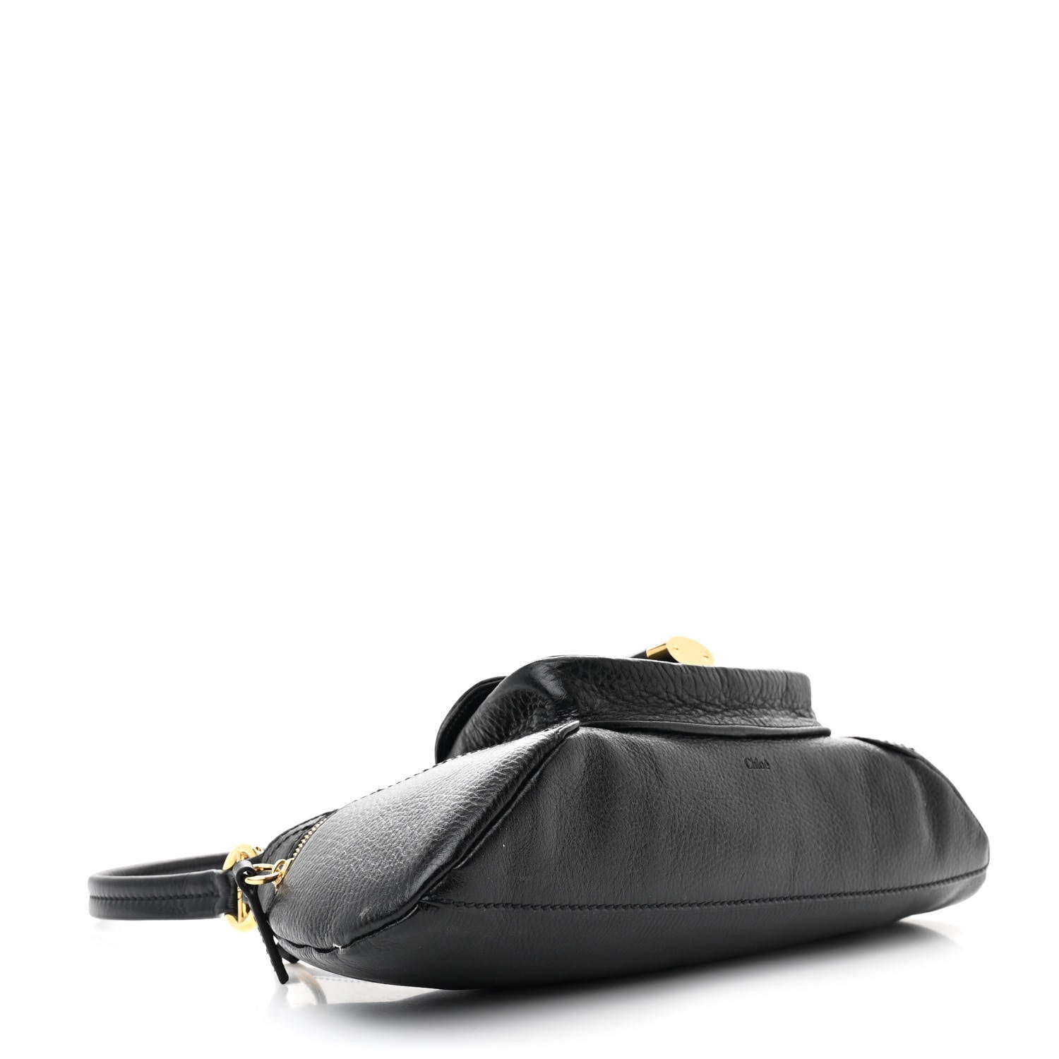 Chloe Grained Calfskin The 99 Shoulder Bag Black 4 of 10
