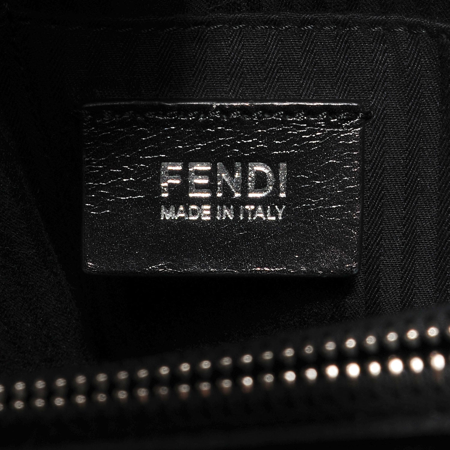 Fendi Patent Vitello Elite Regular 2Jours Tote Black 5 of 11