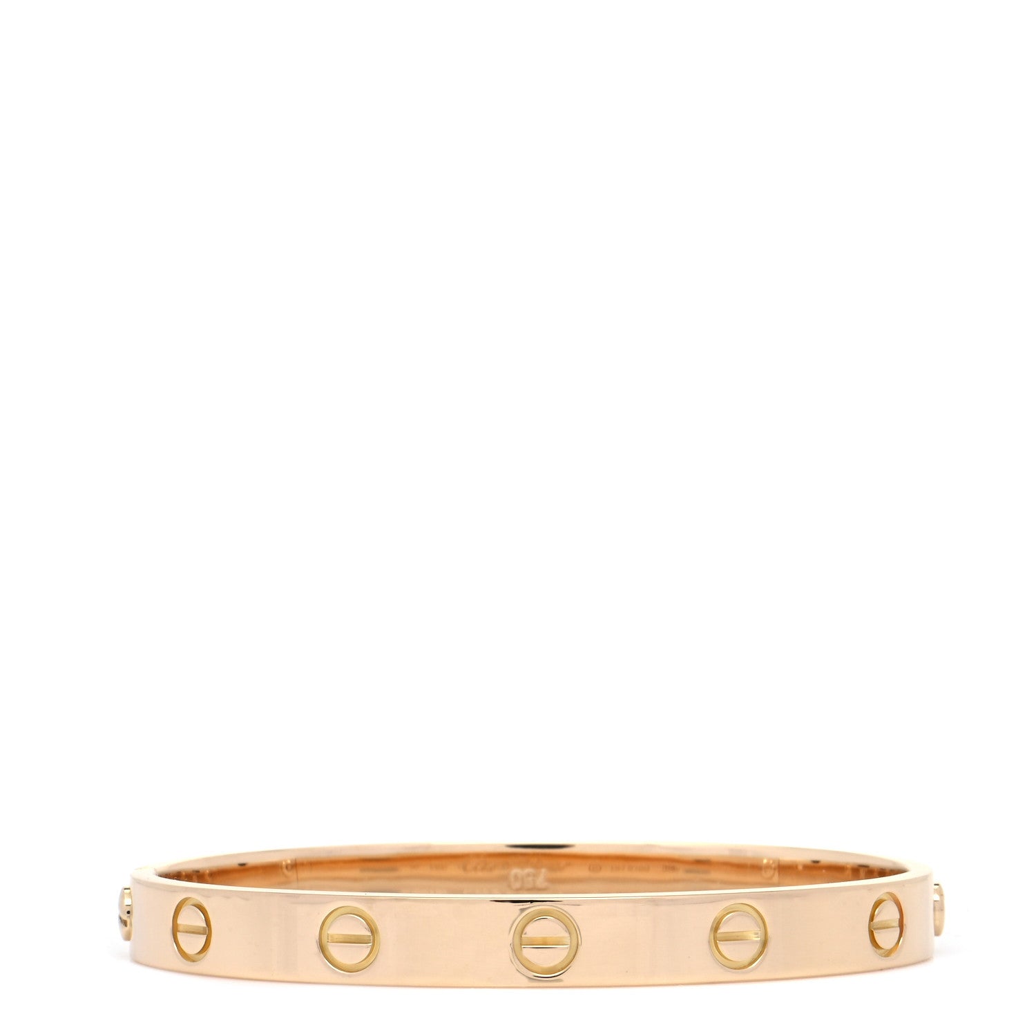 Cartier 18K Yellow Gold LOVE Bracelet 16 3 of 6