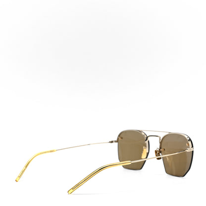 Saint Laurent Metal Sunglasses SL 422 Gold Brown 4 of 6