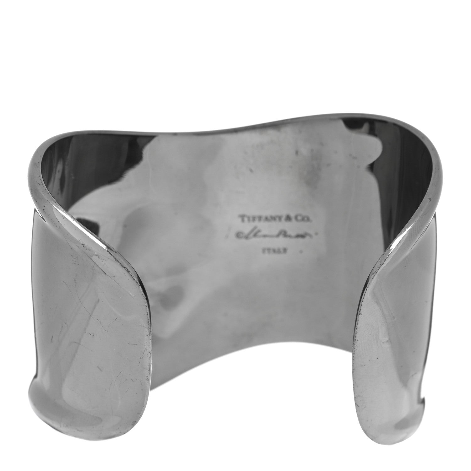 Tiffany Ruthenium Medium Elsa Peretti Left Wrist Bone Cuff Bracelet 2 of 3