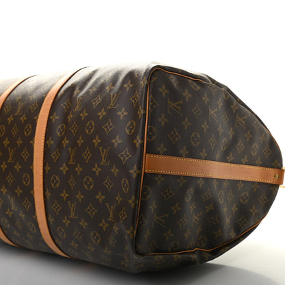 Louis Vuitton Monogram Keepall Bandouliere 60 7 of 12