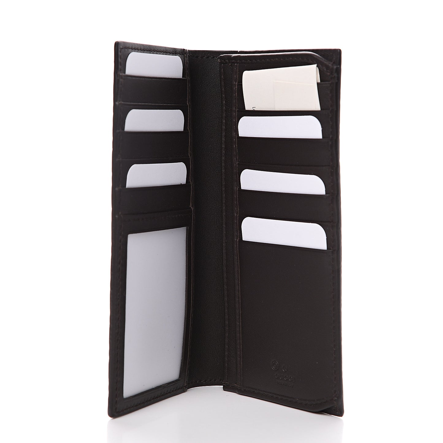 Microguccissima Bi-Fold Organizer Wallet Testa di Moro