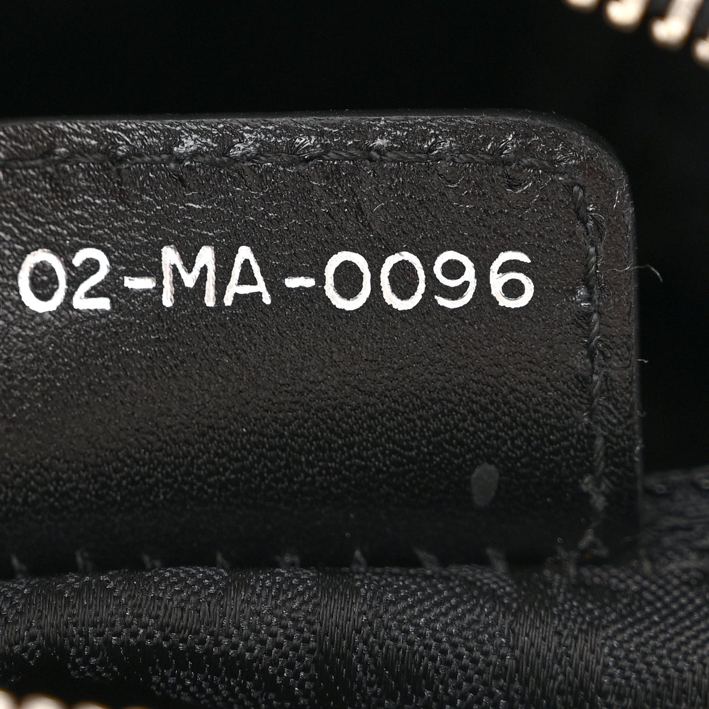 Patent Cannage Stitched Medium Lady Dior Black