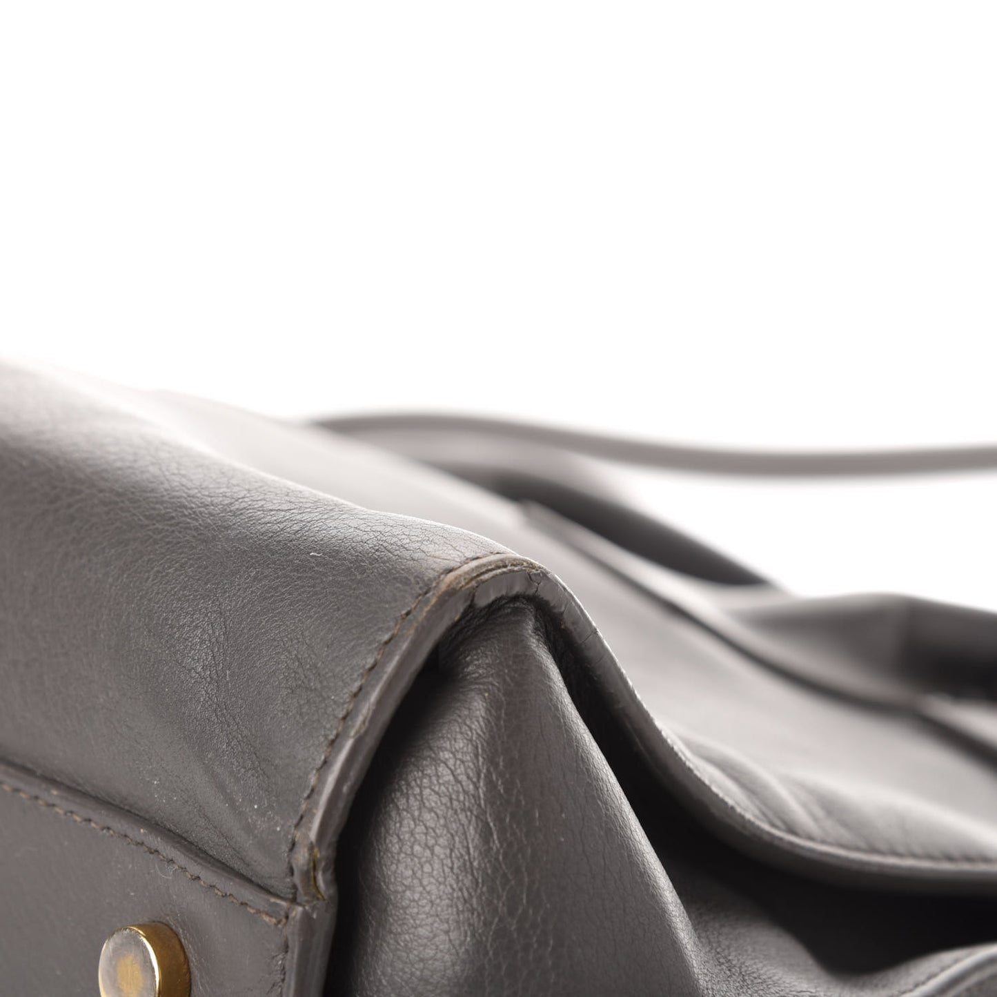 Calfskin Small Sac De Jour Fog