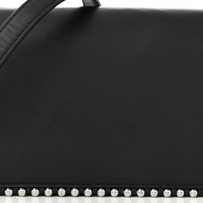 Alexander Wang Calfskin Studded Attica Biker Shoulder Bag Black 7 of 10