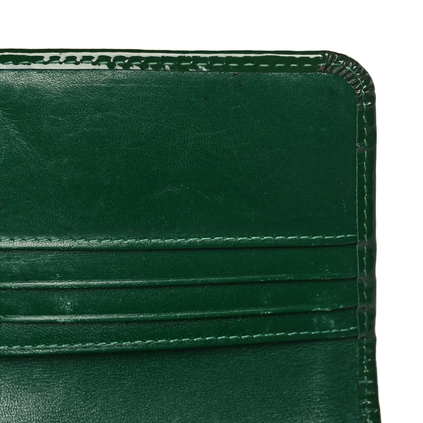 Patent Nova Check Wallet Green