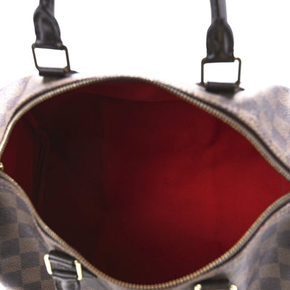Louis Vuitton Damier Ebene Speedy 30 5 of 11