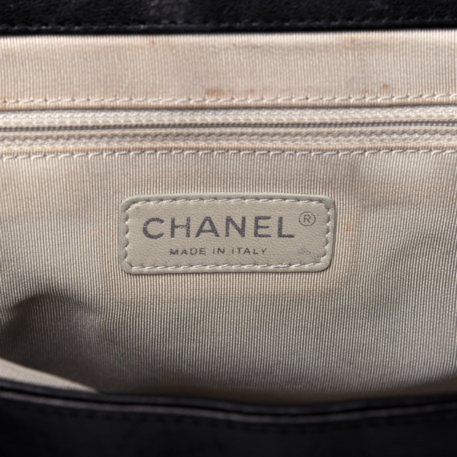 Chanel Washed Lambskin Quilted Mini Chain Around Flap Black 8 of 12