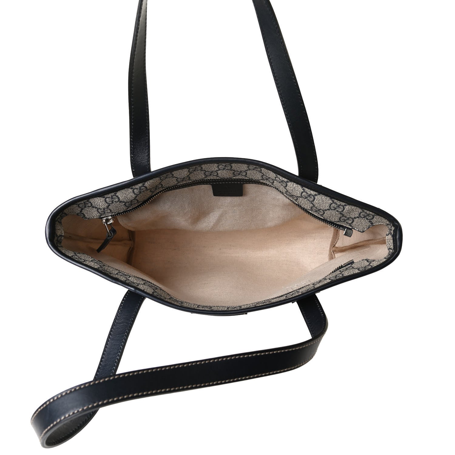 Gucci GG Supreme Monogram Small Joy Tote Navy 4 of 12