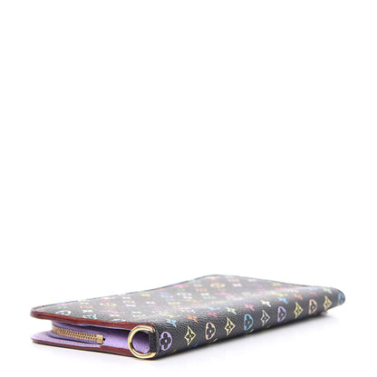 Louis Vuitton Monogram Multicolor Insolite Wallet Black Violet 4 of 6