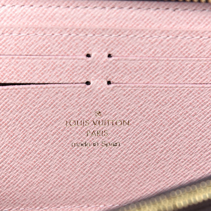 Louis Vuitton Monogram Clemence Wallet Rose Ballerine 6 of 7