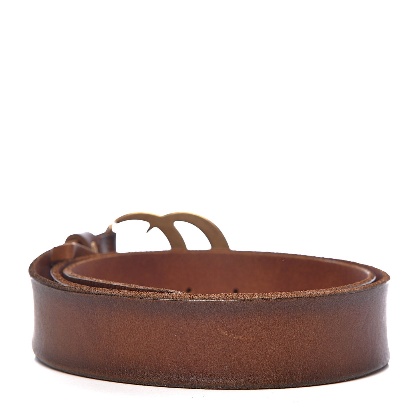 Faded Calfskin Double G 40mm Belt 100 40 Cuir