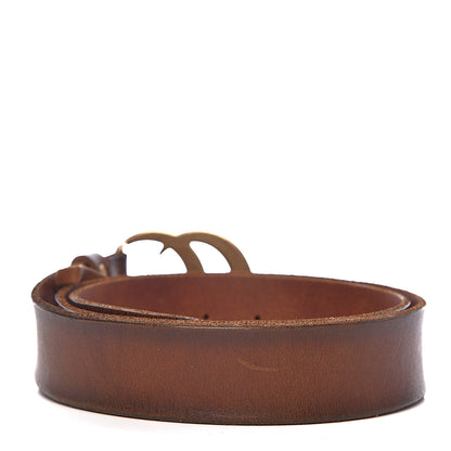 Gucci Faded Calfskin Double G 40mm Belt 100 40 Cuir 3 of 7