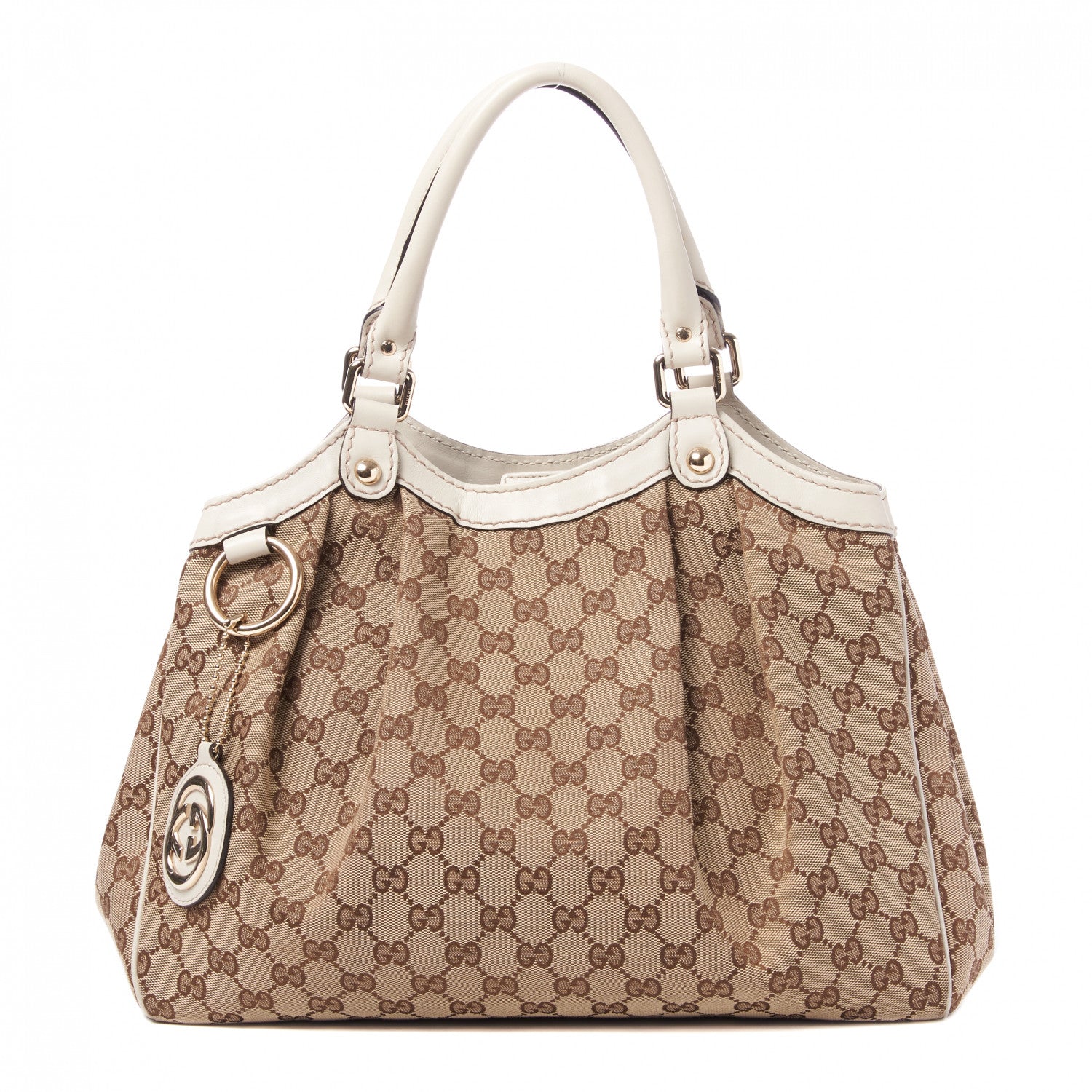 Gucci Monogram Medium Sukey Tote Off White 1 of 8