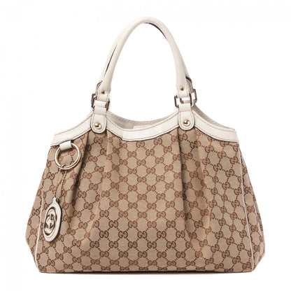Gucci Monogram Medium Sukey Tote Off White 1 of 8