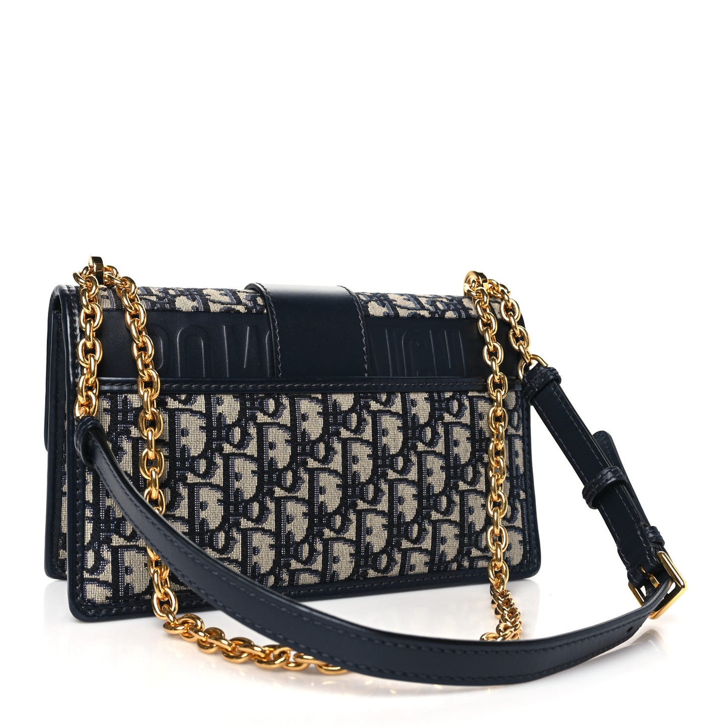 Oblique 30 Montaigne Chain Flap Bag Blue