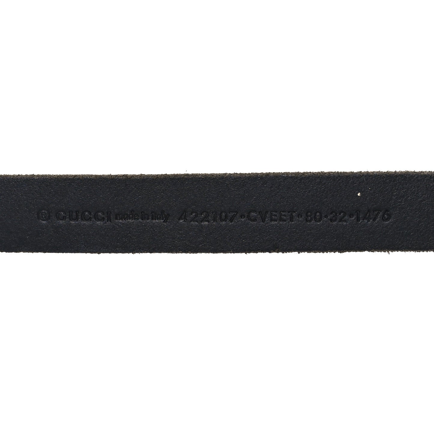 Calfskin Crystal Feline Belt 80 32 Black