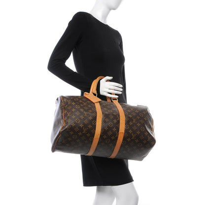 Louis Vuitton Monogram Keepall 45 2 of 13