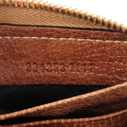 Gucci Guccissima Bamboo Tassel Zip Around Wallet Light Brown 7 of 7