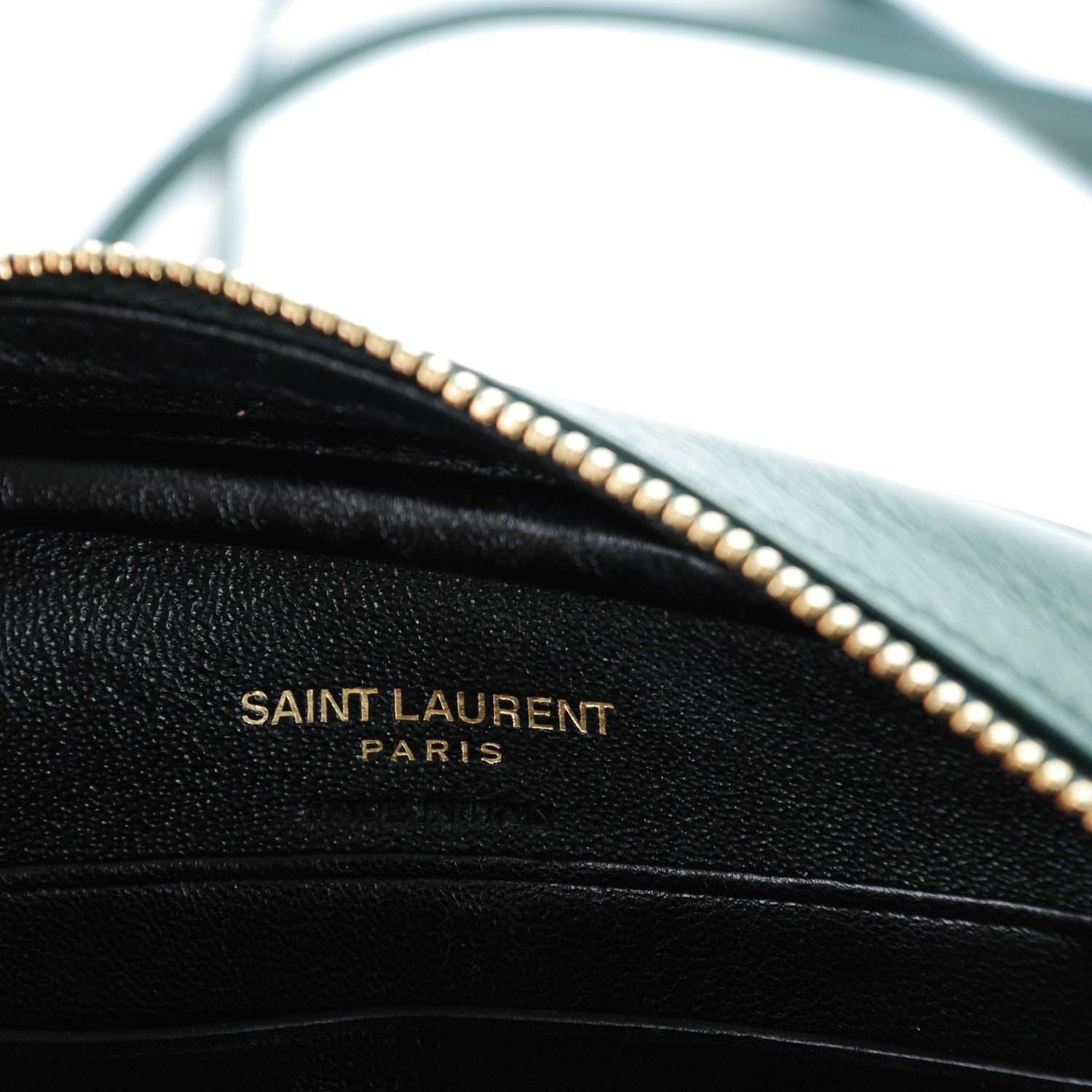 Saint Laurent Nappa Monogram Blogger Bag New Vert Fonce 6 of 6