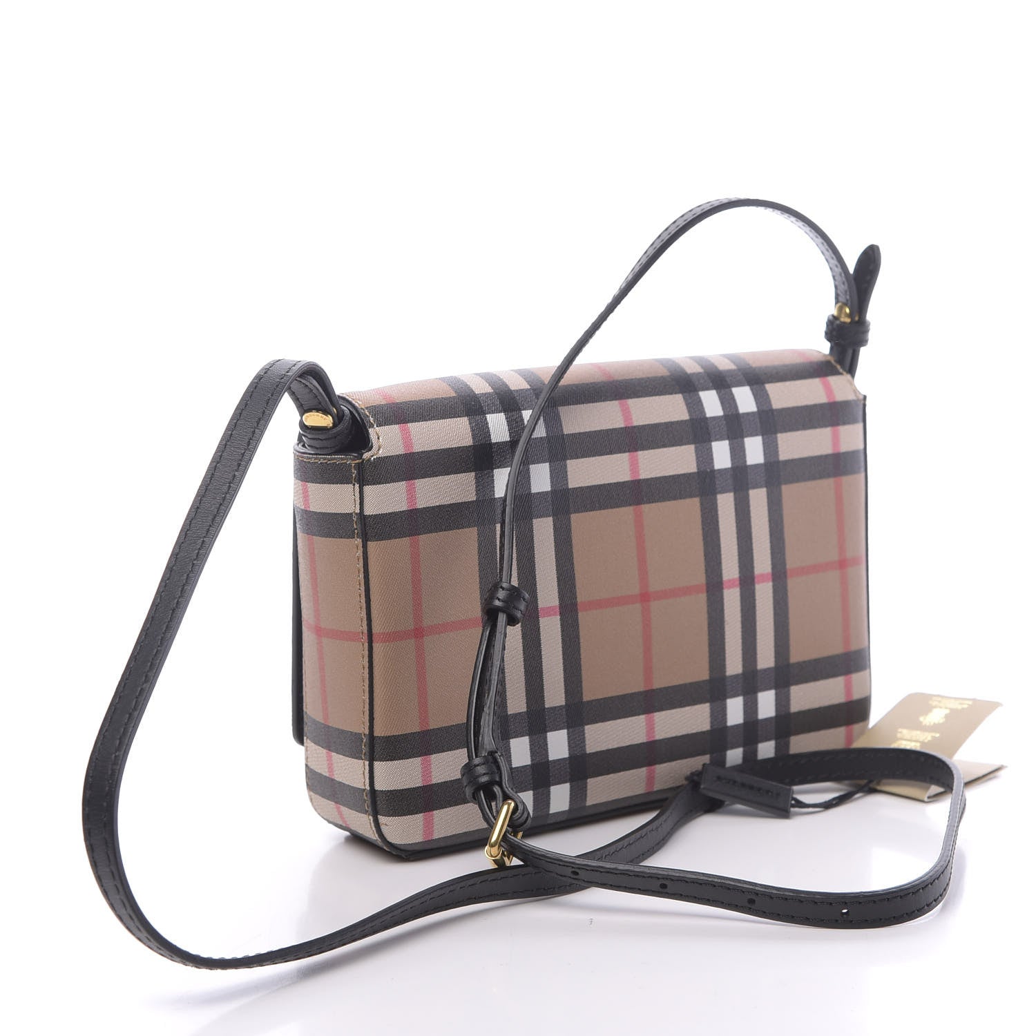 Burberry House Check Tartan Mix Hampshire Crossbody 3 of 9