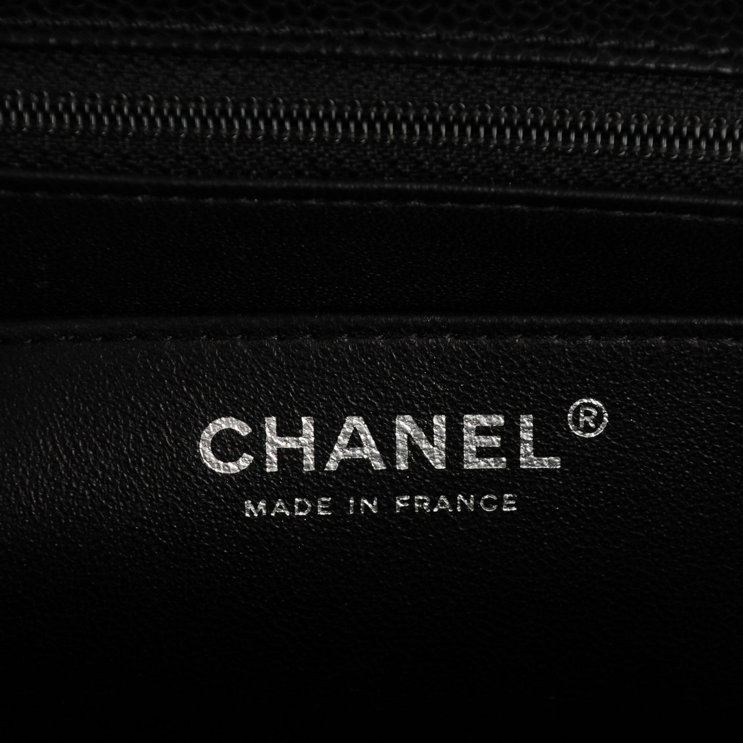 Caviar Quilted Jumbo Single Flap Black