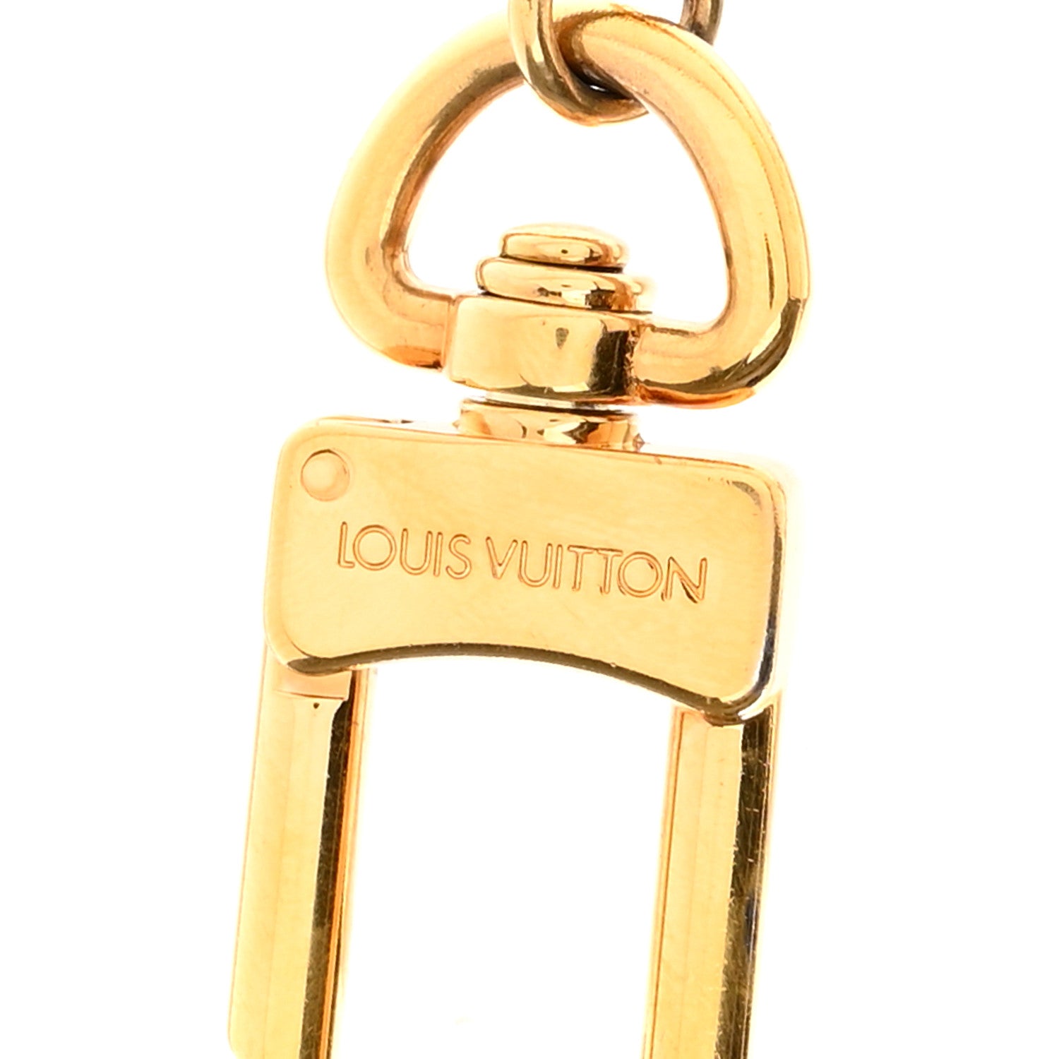 Louis Vuitton Brass Monogram Blooming Flowers Bag Charm Key Holder Rose Ballerine 3 of 10
