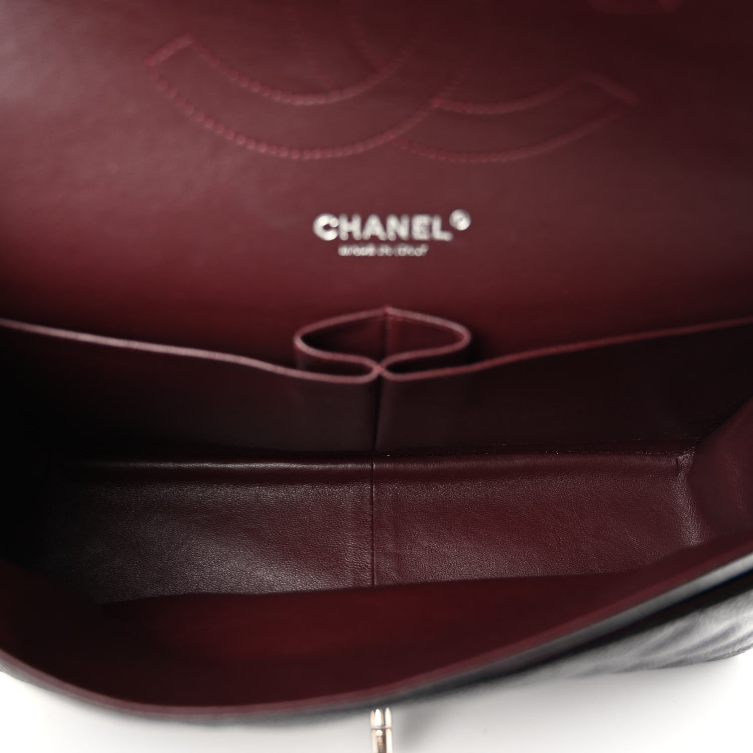 Chanel Caviar Quilted Jumbo Double Flap Black 5 of 10