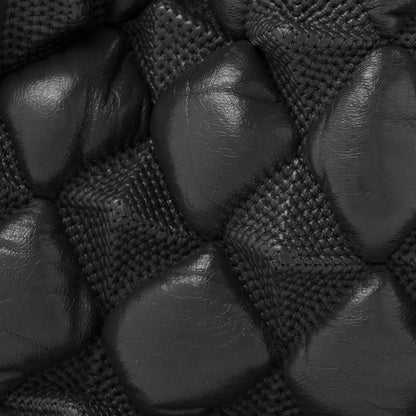 Chanel Glazed Lambskin Quilted Small Stravinsky Tote Grey 8 of 11